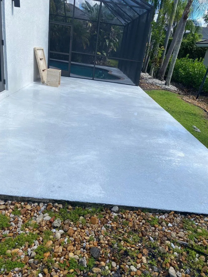 Concrete outdoor surface from the Total Home Care USA project gallery